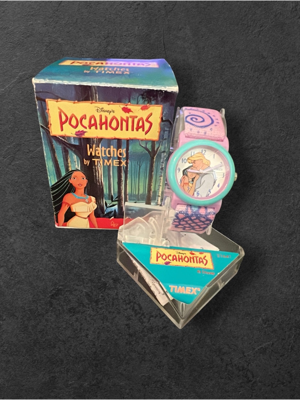 VTG 1995 Disney Pocahontas Timex Watch Complete Retail Counter Display Set